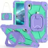 Aplicável a Fronteiras 2025 Capa Protetora para Tablet Lenovo Xiaoxin Pad11 M11 Bolsa de Silicone Suporte Giratório Concha Anti-Queda