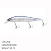 Cebo Mino Luya sumergido de lance largo de 115 mm/16,7 g, pico de lubina, cebo falso biónico Blackfish 9129