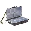 Caja Luya caja de almacenamiento de señuelos extraíble plástico 9 compartimentos caja multiusos para piezas caja para accesorios de pesca de exterior venta al por mayor