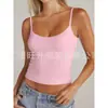 2026 Transfronterizo Europeo y Americano Amazon Nueva Ropa de Verano para Mujer Cuello Redondo Chaleco Camisola Ajustable Top sin Mangas
