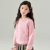Suéter grueso de lana para niños y niñas, suéter de punto para bebé, prenda superior para niño pequeño