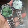 Relojes Concas Serie Yuedong para Mujer, Elegantes Relojes de Pareja Negro Menta, Relojes de Hombre, Relojes Danny Lu