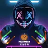 Decoraciones de Halloween para adultos, hombres, mujeres y niños, máscaras brillantes, accesorios, sombreros de fiesta temática para bar, disfraces de ambiente