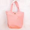 Venta al por mayor Bolso pequeño de lona portátil de mano Bolso de mano compacto casual Bolsa para el almuerzo para el trabajo Bolsa para bento Lonchera para estudiantes