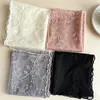 Bufanda de Seda con Encaje para Mujer, Primavera y Verano, Pañuelo Dulce y Elegante, Estilo Francés de Nicho, Bordado Súper de Hada, Chal Versátil, Venta al por Mayor