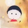 Insignia linda de niño estilo japonés, broche de dibujos animados para niños, accesorio para bolso, regalo pequeño, parche de acrílico, pin para niñas