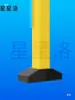Abrazaderas Galvanizadas para Tubo Cuadrado de 60 mm, Abrazaderas Protectoras para Vallas, Accesorios para Redes de Aislamiento de Talleres, Sujetadores, Conectores de Fijación para Postes de Valla