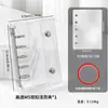 Almacenamiento de Uñas Fresco y Elegante con Doble Cremallera Seleccionado Cuidadosamente Libro Transparente de PVC para Colección de Uñas Álbum de Mini Almacenamiento Desmontable de Hojas Sueltas