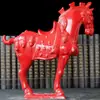 Cavalo Cerâmico Tang Sancai Cavalos Cerâmicos Enfeites de Escritório Seis Cavalos Enfeites Presentes Empresariais Decoração de Casa Sala de Estar Artesanato
