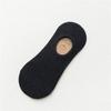 Nuevos calcetines casuales de color liso para hombre, imitación de doble puntada recta, calcetines tipo barco, calcetines de algodón transpirables, calcetines para hombre, venta directa de fábrica
