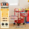 Al por mayor Nuevo Carrito Pequeño Dopamina Estante de Almacenamiento para Snacks Móvil de Pie Hogar Sala de Estar Cocina Estante de Almacenamiento Multicapa