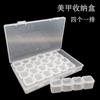Herramientas de Pintura de Diamantes DIY Arte de Uñas Joyería Piezas Caja 28 Caja de Almacenamiento Caja Dividida 56 Soporte Separado