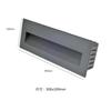 Lámpara de esquina lámpara de esquina empotrada lámpara de pared lateral lámpara de escalón lámpara de pared led impermeable lámpara de rodapié lámpara de jardín