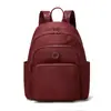 Mochila Simple para Mujer 2026, Gran Capacidad, Tela de Nylon Impermeable, Ligera, Múltiples Bolsillos, Mochila para Viajes y Uso Diario