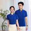 Camisa polo de verão de alta qualidade gola lapela manga curta camiseta roupa de trabalho empresa roupa de trabalho impressão de logotipo