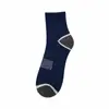 Meias Esportivas de Cano Médio Transfronteiriças Temu, Meias de Basquete Respiráveis e Absorventes de Suor para Primavera e Verão, Meias Casuais Masculinas para Corrida, Atacado de Zhuji
