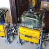 Detector de Defectos Ultrasónico de Riel, Máquina Ultrasónica B de Doble Vía, Vehículo de Detección de Defectos Empujado a Mano para Vías Férreas, Fabricante