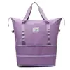 Bolsa de Viaje Portátil Impermeable de Gran Capacidad Transfronteriza para Viajes de Corta Distancia, Separación Seco/Húmedo, Fitness, Maternidad, Bolsa de Equipaje Nueva