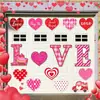 Bestseller transfronterizo decoración del Día de San Valentín imanes para refrigerador imanes para puerta de garaje decoración magnética navideña para el hogar ambiente de fiesta