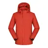 Chaqueta de Trabajo Impermeable con Capucha de una Sola Capa Resistente al Viento para Montañismo para Hombres y Mujeres, Cálida de Algodón con Relleno, Logotipo de Impresión Personalizada