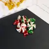 Nova Série de Combinações de Natal Broche Papai Noel Broche de Natal Árvore de Natal Acessórios de Pino de Ano Novo Transfronteiriço