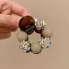 Pinza para el Cabello de Flor de Rosa para Mujer, Gama Alta, Elegante, Moderna, Pinza para Fijar Cola de Caballo, Nuevo Modelo 2025, Pinza para Medio Peinado, Accesorio Versátil para el Cabello