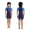 Ropa Protectora Solar de Manga Corta Dividida Hecha a Medida para Niños Traje de Secado Rápido Traje de Baño para Playa Rafting Deportes Marinos