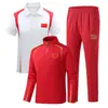 25 Primavera y Otoño Nuevo Traje Deportivo Chino para Equipo Padre e Hijo Chaquetas para Hombre y Mujer Uniformes de Escuela de Artes Marciales Conjunto de Tres Piezas Personalizado al por Mayor