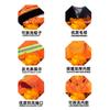 Fábrica directa de abrigo sanitario grueso multifuncional de invierno color naranja con tira reflectante chaqueta de trabajo sanitaria acolchada de algodón
