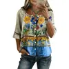 Novo Produto 2026: Camisa Longa Vintage com Renda Vazada e Efeito Amassado, Atacado a Partir de Uma Peça, Site Independente da Amazon Transfronteiriço Temu