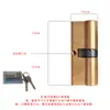 Cilindro de Cerradura Anti-Robo para Puerta de Cobre Puro, Tipo Universal para Uso Doméstico, Cilindro de Cerradura de Cobre para Puerta de Entrada, Cilindro de Cerradura de Repuesto para Puerta Interior de Dormitorio