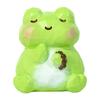 Adornos Pequeños de Loto Feliz, Adornos Budistas de Oficina para Meditación, Regalos de Cumpleaños Curativos, Adornos Lindos de Dibujos Animados Emocionales