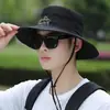 Gorra para exteriores a prueba de mosquitos para hombre y mujer, gorra de pesca, máscara de malla transpirable con protección solar para la cara, pesca nocturna, a prueba de insectos, apicultura