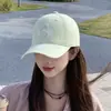 Gorra de Béisbol Bordada con Letras Nueva 2026 para Mujer, Circunferencia de Cabeza Grande, Hace que la Cara se Vea Más Pequeña, Sombrero de Pico Versátil Casual para Primavera y Verano