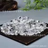 Virutas de Diamante Brillantes Desmagnetizadas Cristal Tesoro Cuenco Adorno Decoración Virutas de Diamante Herkimer