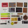 Pl22 Etiqueta de Couro Personalizada para Roupas Marca de Couro Couro Genuíno Pu Microfibra Material Logotipo Personalizado em Relevo Roupas Jeans Marca Registrada