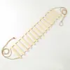 Marco de Escalada para Gatos, Escalera, Escalera Puente, Doble Propósito Madera Maciza Cuerda de Cáñamo, Se Puede Conectar a la Plataforma de Salto, Cama para Gatos, Sisal Rascador