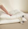 Almohada de Algodón Estrella Clase A Antiácaros Algodón Puro Núcleo de Almohada Pluma Terciopelo Almohada Alta, Media y Baja Hotel Estrella - Almohada Alta