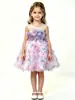 Vestido de Noche para Niñas, Vestido Morado de Princesa Anfitriona de Fiesta de Cumpleaños, Vestido Esponjoso Dulce Francés para Dama de Honor Venta al por Mayor