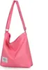 Bolsa de Lona Literaria Transfronteriza Moderna para Mujer Simple de Gran Capacidad Portátil para Hombro Cruzada Tote Personalizada Bolsa León Ling