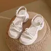 Sandalias de Plataforma para Mujeres Petites, Estilo Romano, Nuevo Modelo Verano 2026, Estilo Hada, Tira Única con Pedrería