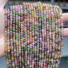 Jingde joyería 4mm alta calidad optimización color caramelo calcedonia cuentas sueltas imitación turmalina cuentas redondas accesorios de joyería diy venta al por mayor