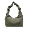 Bolso de Hombro de Gran Capacidad de Moda, Tendencia, Nuevo Estilo Coreano de Primavera, Bolso de Hombro de Nailon, Bolso de Mano Retro