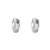 Aretes Geométricos de Rombo Calado para Mujer, Estilo Coreano, Lujo Accesible, Aretes Compactos, Diseño de Nicho, Gama Alta, Aretes Elegantes y Versátiles