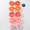 Combinación Transfronteriza de Color Aleatorio Nuevo Estilo Más Vendido Color Sólido Elegante Simple Tela Arte Satín Lazo para el Cabello Accesorio para el Cabello