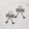 Lazo Bordado con Accesorios de Bola de Pelo, Manualidades de Tela, Accesorios para Joyería DIY, Bolsas para Zapatos, Decoración de Ropa Productos Semi-Terminados