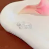 Anel Aberto Simples de Moda Estrela Gota Óleo Zircônia Micro-incrustada em Cobre Estilo Coreano Ajustável Nicho Luz Luxo Combina com Tudo Pulseira