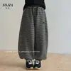 Pantalones deportivos para niña YOJIA, nuevos y elegantes pantalones de chándal gruesos para niños para el invierno 2026, pantalones forrados de forro polar para niños para el invierno