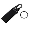 Clip para Llavero Clip Táctico para Mochila al Aire Libre Velcro de Correa Mosquetón en Forma de D Clip de Navaja Pico de Águila E18