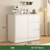 Armario de té para uso doméstico en la sala de estar, armario de almacenamiento integrado de montaje en pared, armario de cocina, armario de almacenamiento, estantería multifuncional, aparador